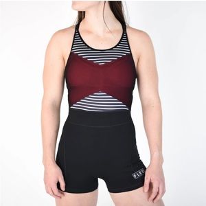 FLEO Singlet (Red + Stripes)